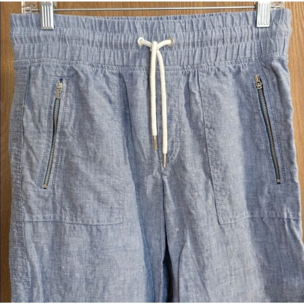 Athleta Cabo 100% Linen Joggers - Picture 4 of 9